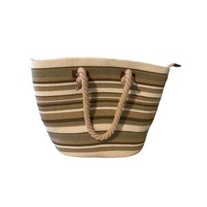 💖Unbranded woven cord bag with rope handles